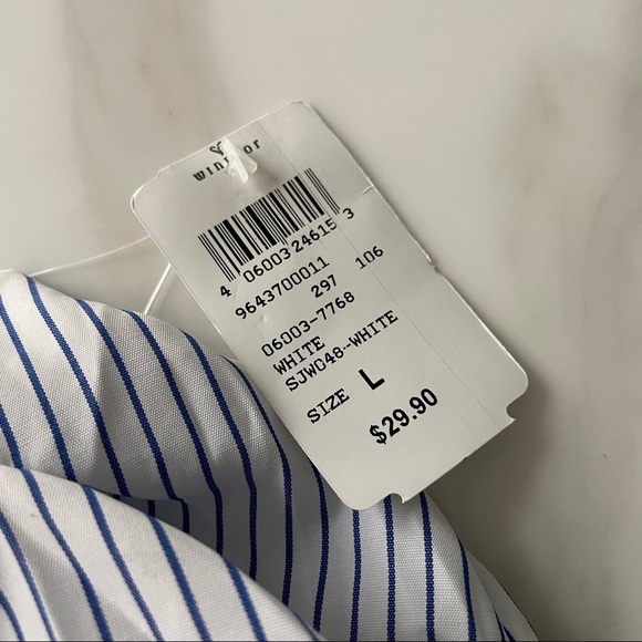 Windsor | Striped Off-the-Shoulder Top - Picture 8 of 8